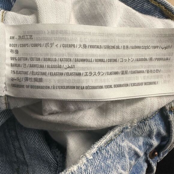 Abercrombie & Fitch Women's Curve Love 90s Straight Ultra High Rise Jeans Size 0 - Picture 6 of 10